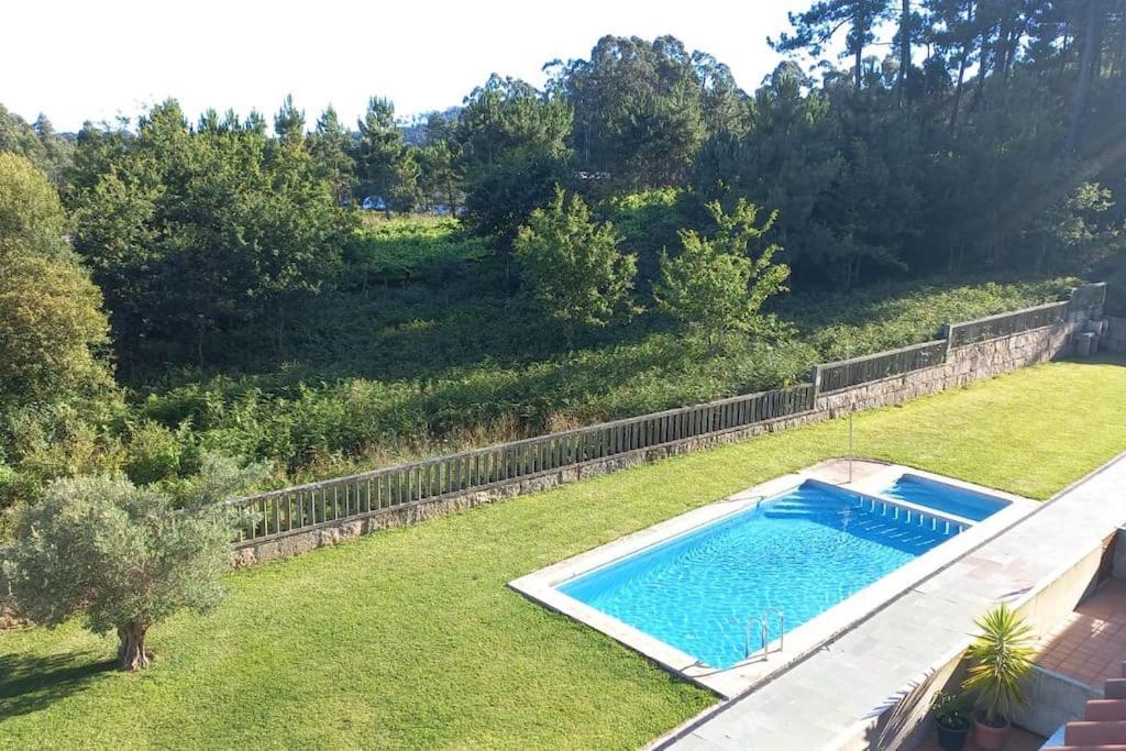"Sanxenxo Holidays" Atico Con Garaje, Barbacoa Y Piscina A 5 Min Del Centro Экстерьер фото